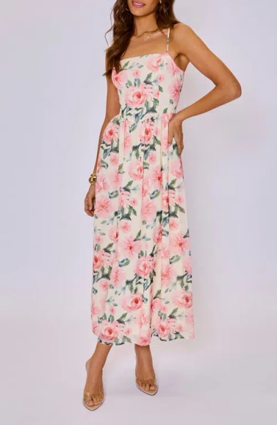 Vici Collection Amelie Floral Maxi Dress In Multi