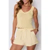 Vici Collection Lisa Rib Crop Sweater Tank In Yellow