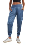 VICI COLLECTION VICI COLLECTION LUXE LOOK SATIN JOGGERS