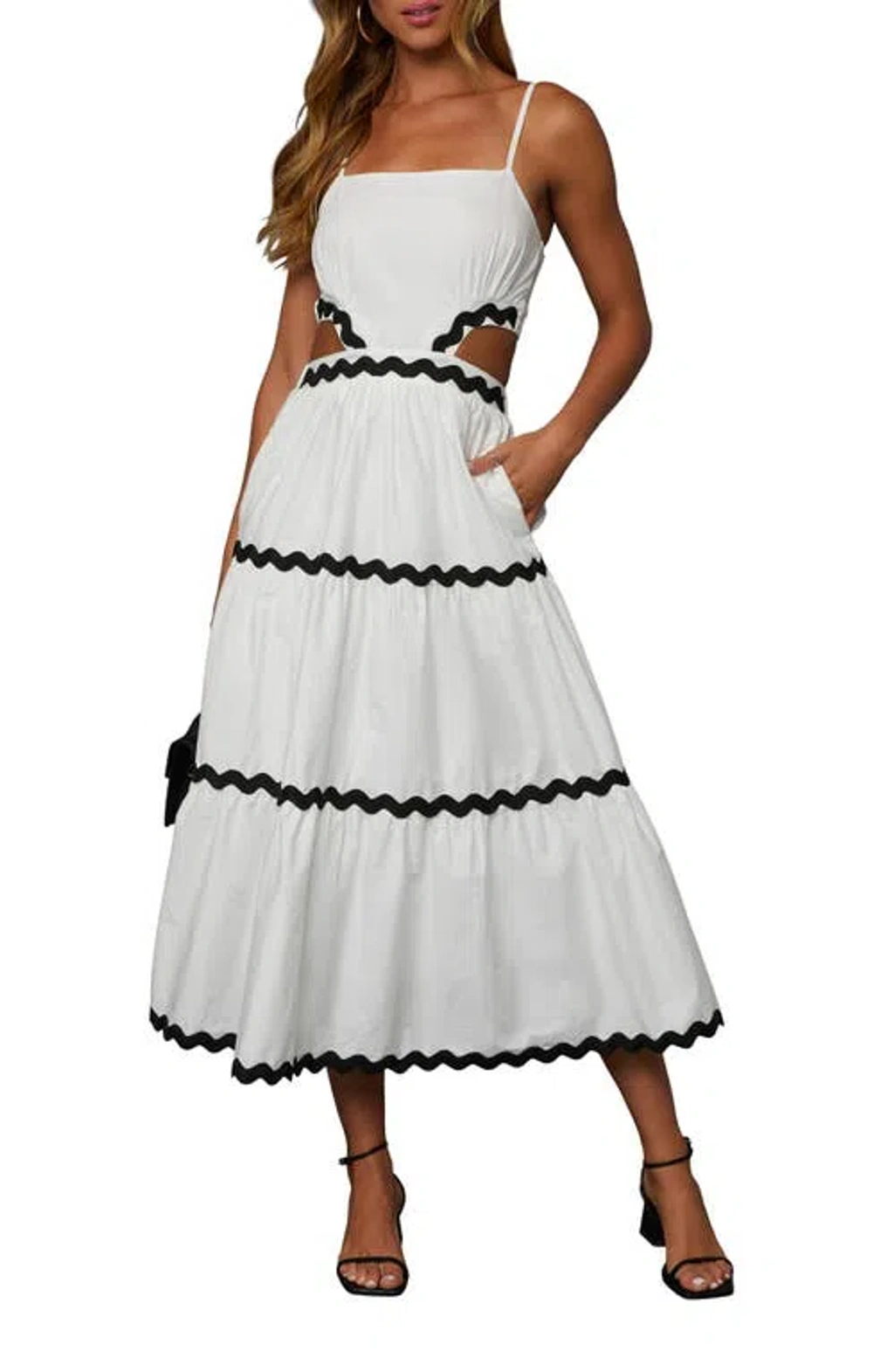 knee length dresses for ladies Warm Intentions Lace Midi Dress – VICI