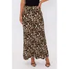 Vici Collection Sabine Leopard Print Maxi Skirt In Animal Print