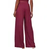 Vici Collection Santori High Waist Wide Leg Pants In Wine
