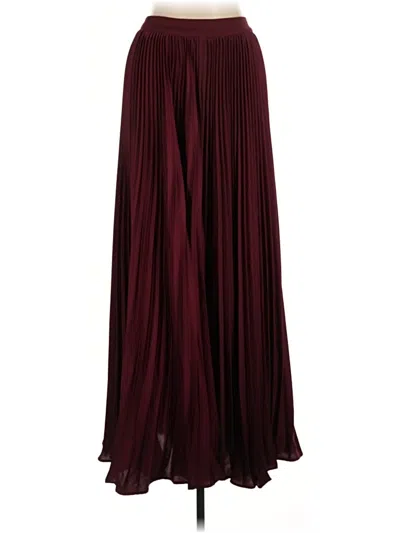 Pre-owned Vici Formal Skirt In Burgundy