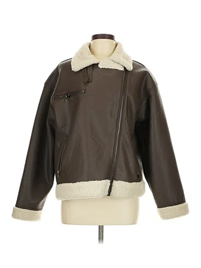 Pre-owned Vici Jacket In Brown