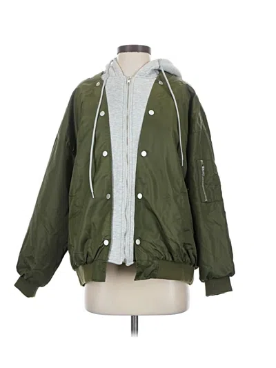 Pre-owned Vici Jacket In Green