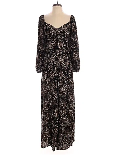 Pre-owned Vici Jumpsuit In Black