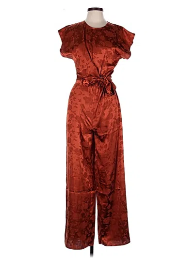 Pre-owned Vici Jumpsuit In Red