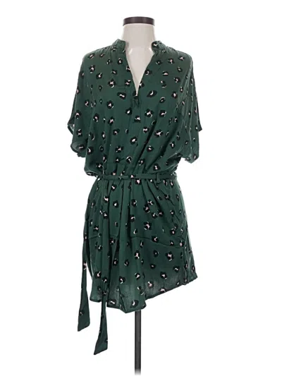 Pre-owned Vici Kimono In Green