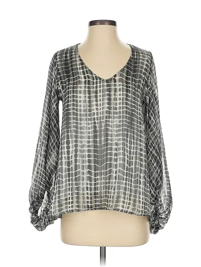 Pre-owned Vici Long Sleeve Blouse