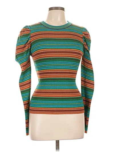 Pre-owned Vici Long Sleeve T-shirt In Blue