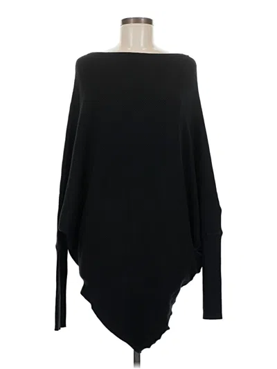 Pre-owned Vici Poncho In Black