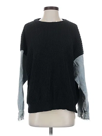 Pre-owned Vici Pullover Sweater In Black