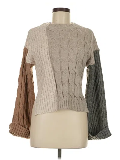 Pre-owned Vici Pullover Sweater In Brown
