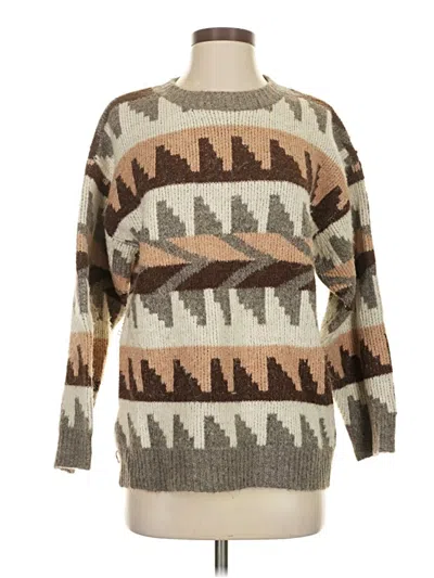 Pre-owned Vici Pullover Sweater In Brown