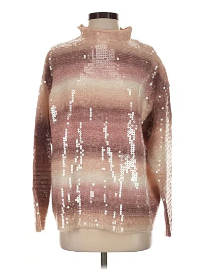 Pre-owned Vici Pullover Sweater In Brown