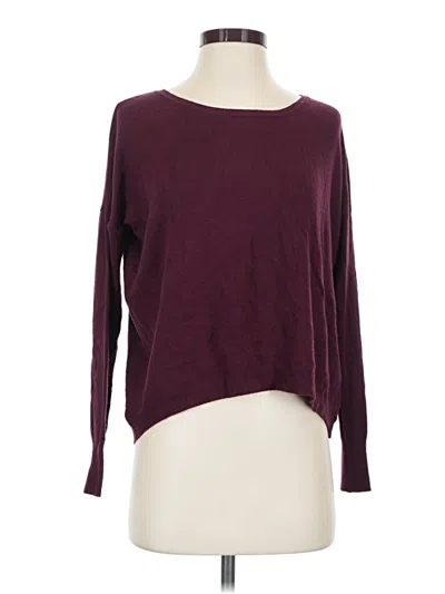 Pre-owned Vici Pullover Sweater In Burgundy