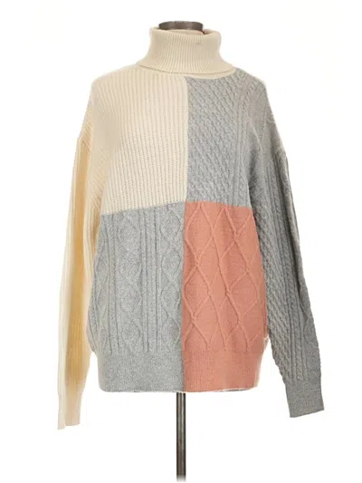 Pre-owned Vici Pullover Sweater In Gray