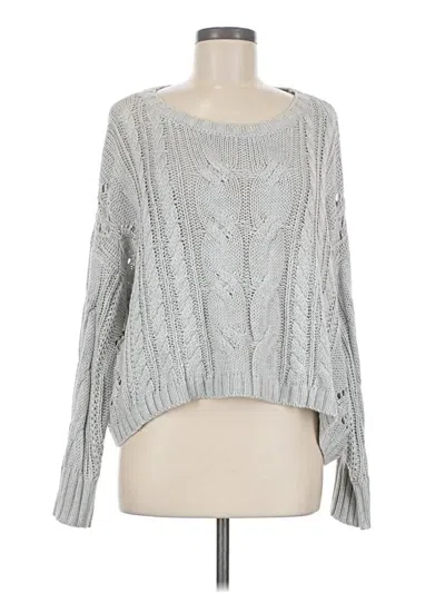 Pre-owned Vici Pullover Sweater In Gray