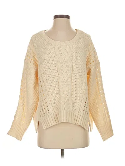 Pre-owned Vici Pullover Sweater In Ivory