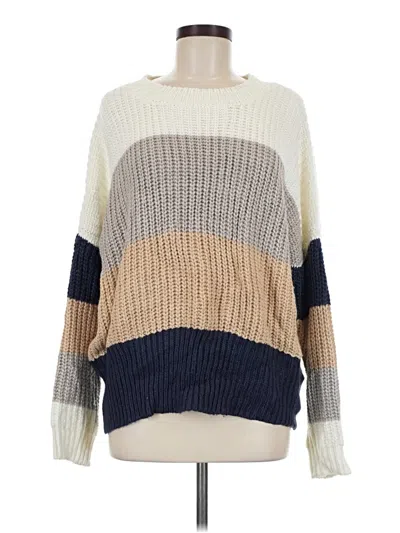 Pre-owned Vici Pullover Sweater In Ivory