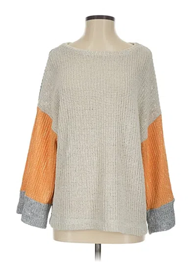 Pre-owned Vici Pullover Sweater In Orange