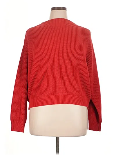 Pre-owned Vici Pullover Sweater In Red