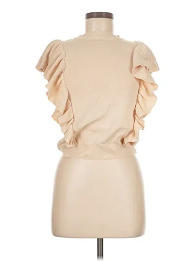 Pre-owned Vici Pullover Sweater In Tan