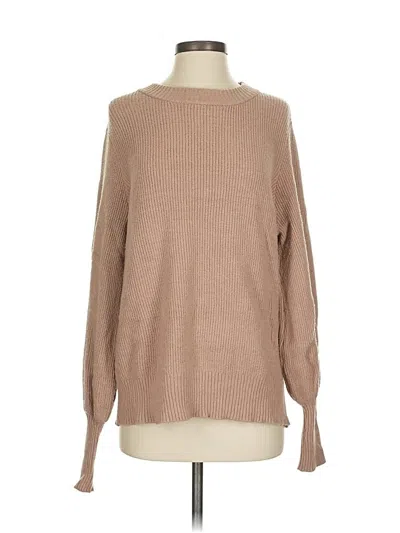 Pre-owned Vici Pullover Sweater In Tan