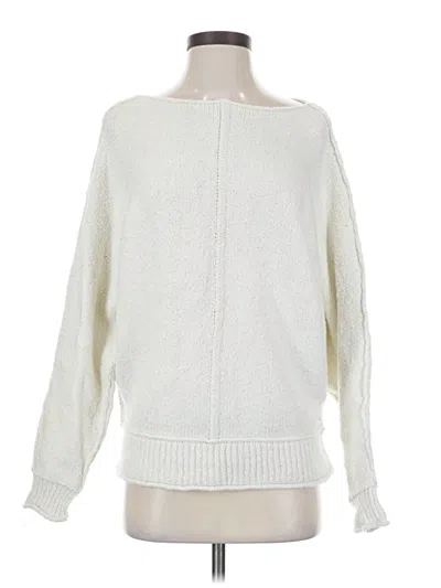 Pre-owned Vici Pullover Sweater In White