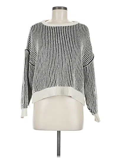 Pre-owned Vici Pullover Sweater In White