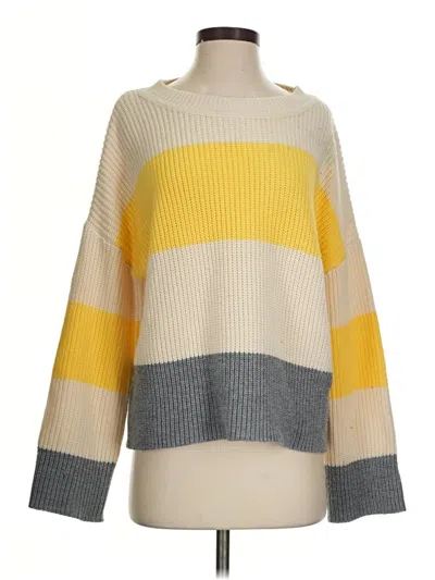 Pre-owned Vici Pullover Sweater In Yellow