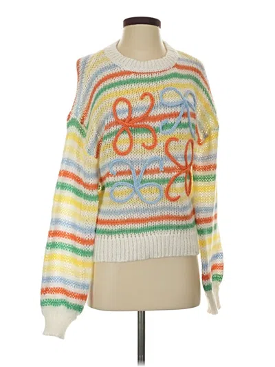 Pre-owned Vici Pullover Sweater In Yellow