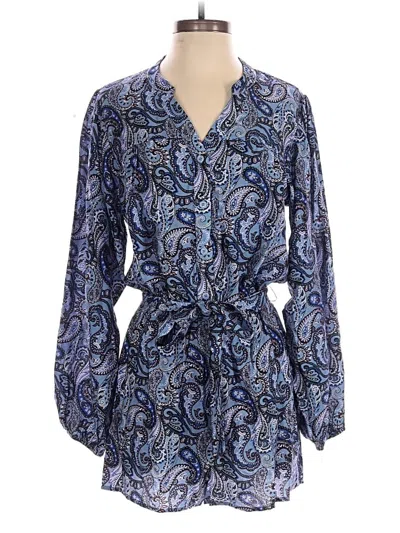 Pre-owned Vici Romper In Blue