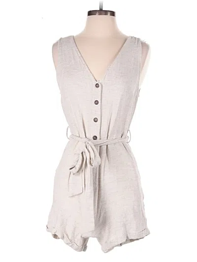 Pre-owned Vici Romper In Gray