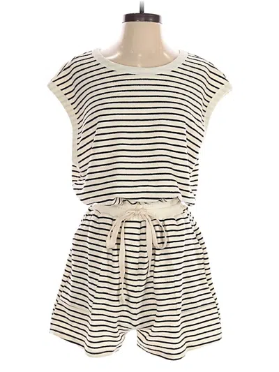 Pre-owned Vici Romper In Ivory