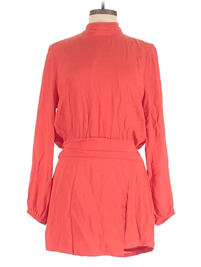 Pre-owned Vici Romper In Red