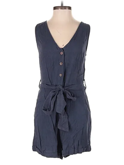 Pre-owned Vici Romper In Tan
