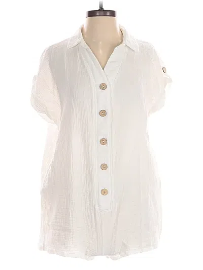 Pre-owned Vici Romper In White