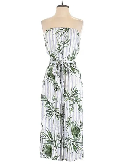 Pre-owned Vici Romper In White