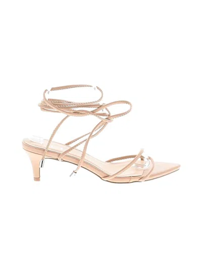 Pre-owned Vici Sandals In Ivory