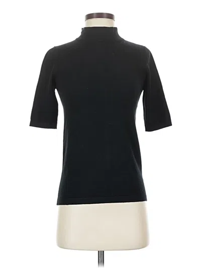 Pre-owned Vici Short Sleeve Turtleneck In Black