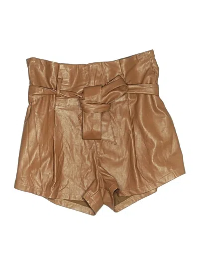 Pre-owned Vici Shorts In Gold