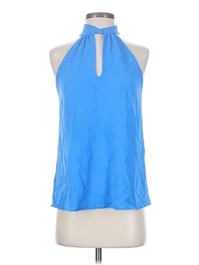 Pre-owned Vici Sleeveless Blouse In Blue