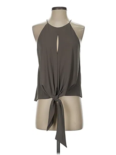 Pre-owned Vici Sleeveless Blouse In Gray