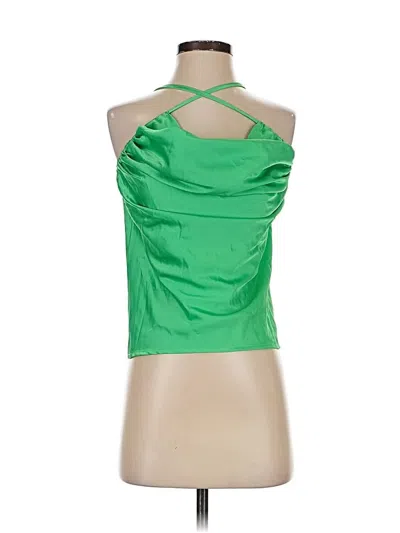 Pre-owned Vici Sleeveless Blouse In Green