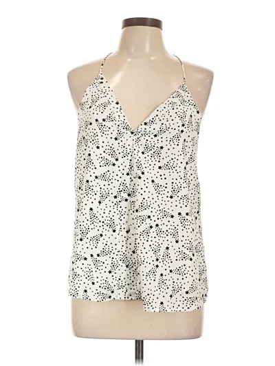 Pre-owned Vici Sleeveless Blouse In White