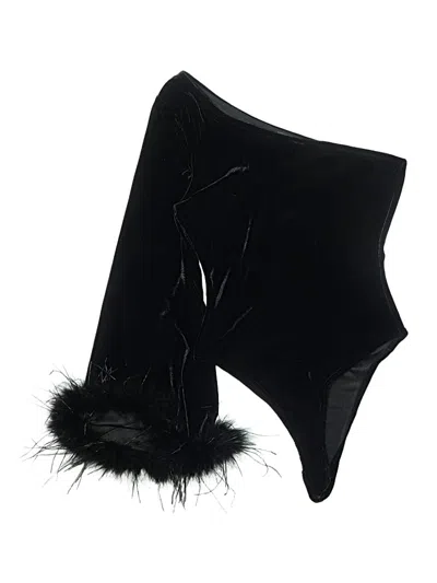 Pre-owned Vici Sleeveless Top Black Strapless Neckline Tops