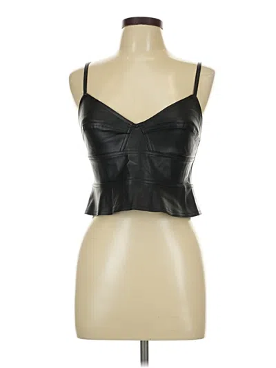 Pre-owned Vici Sleeveless Top Black Sweetheart Neckline Tops