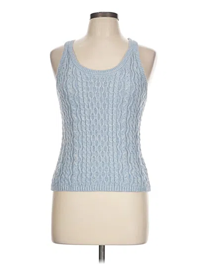 Pre-owned Vici Sweater Vest In Blue