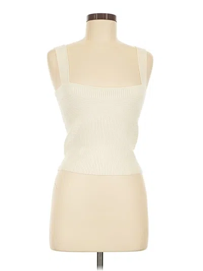 Pre-owned Vici Tube Top Ivory Strapless Neckline Tops